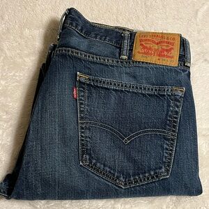 Levi's Dark Blue Jeans 38 x 32